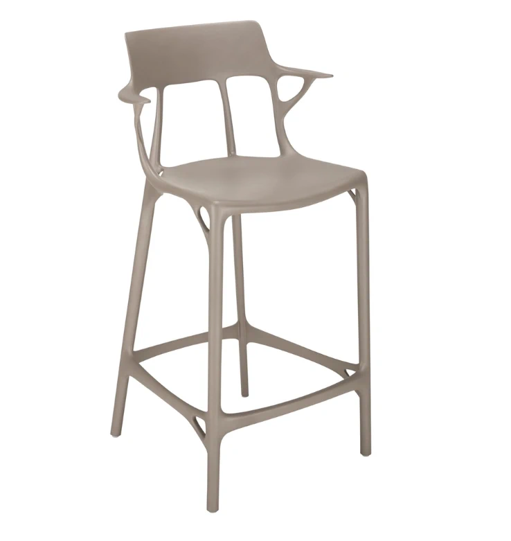 Барный стул A.i. stool recycled — Kartell, пластик, фото 4