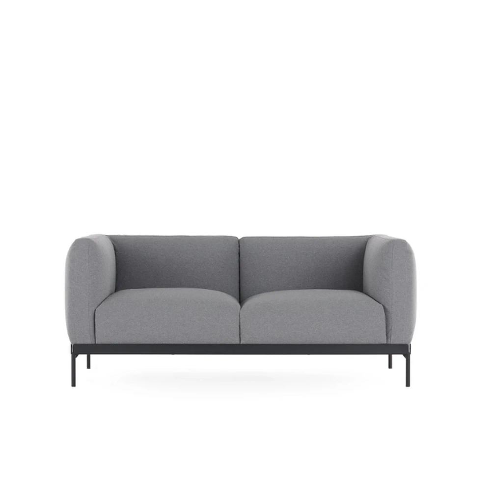 Каркас и наполнение: металл. Современный дизайн Диван Asia sofa two-seater — Kartell, ткань