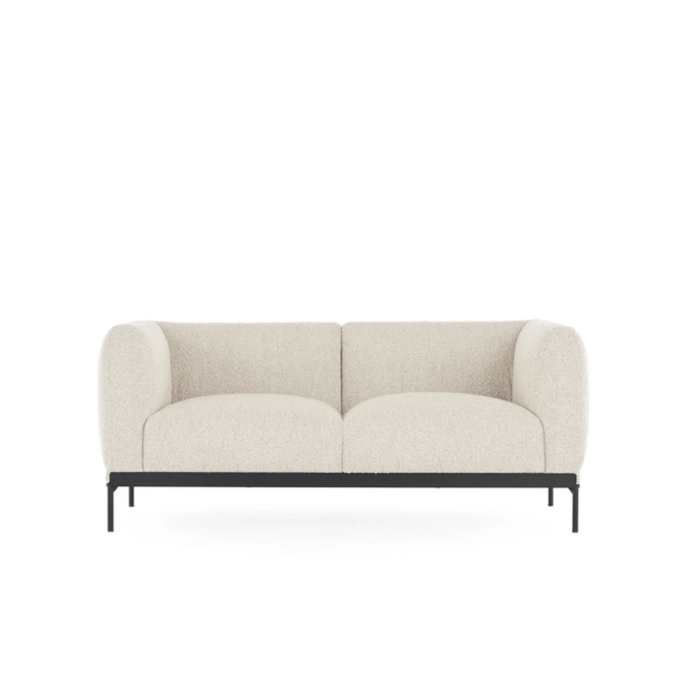 Каркас и наполнение: металл. Современный дизайн Диван Asia — Kartell, ткань