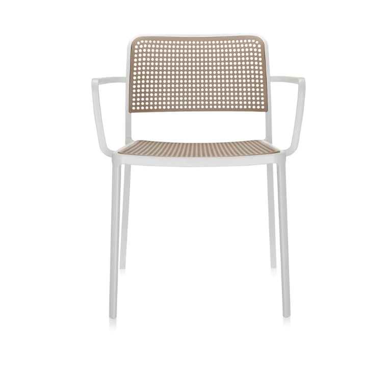 Стул Audrey с подлокотниками — Kartell, металл, фото 2