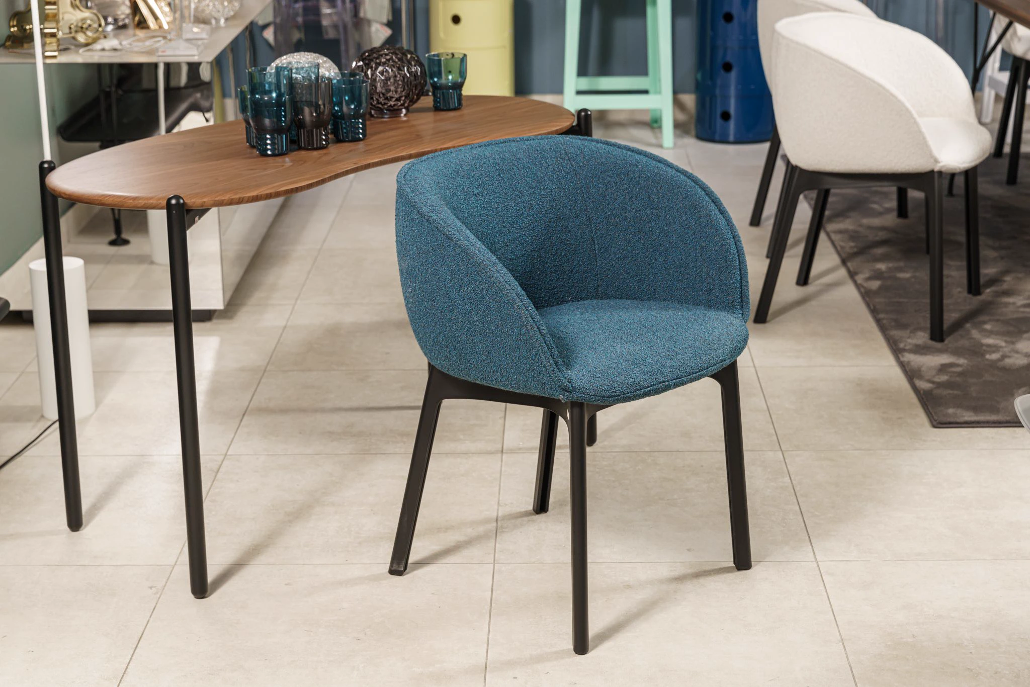 Стул Charla Blu — Kartell, текстиль, фото 2
