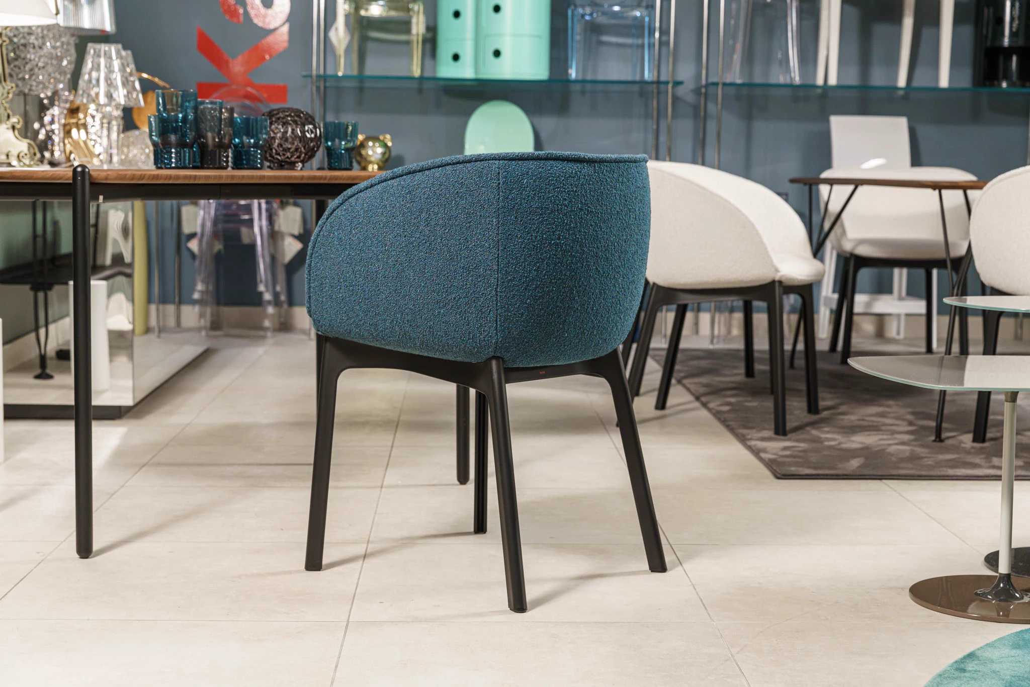 Стул Charla Blu — Kartell, текстиль, фото 5
