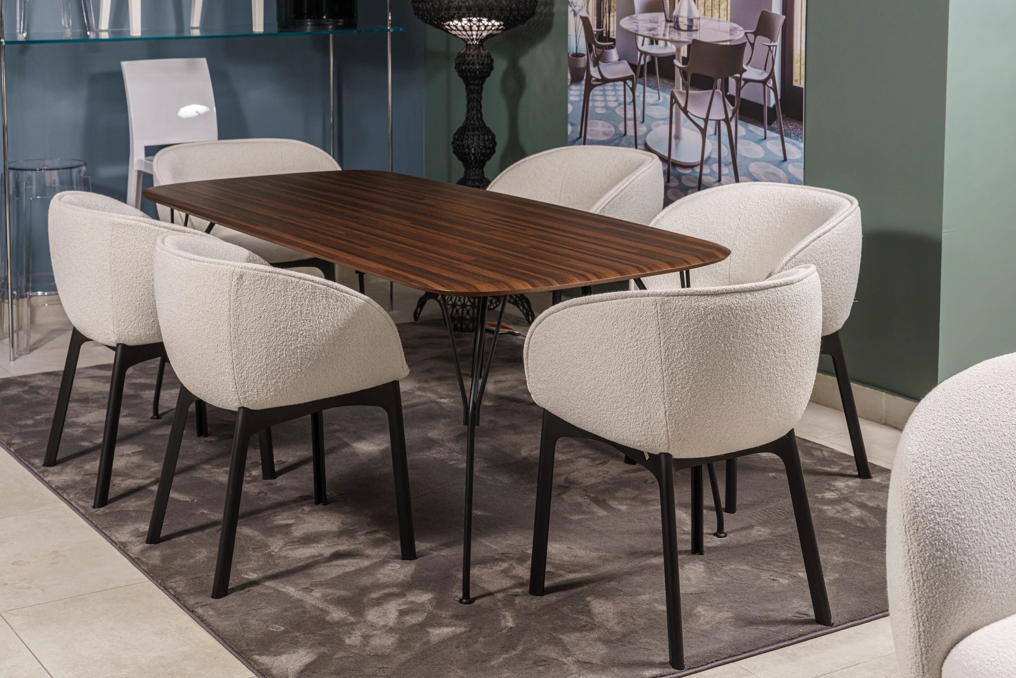 Стул Charla Orsetto — Kartell, текстиль, фото 5