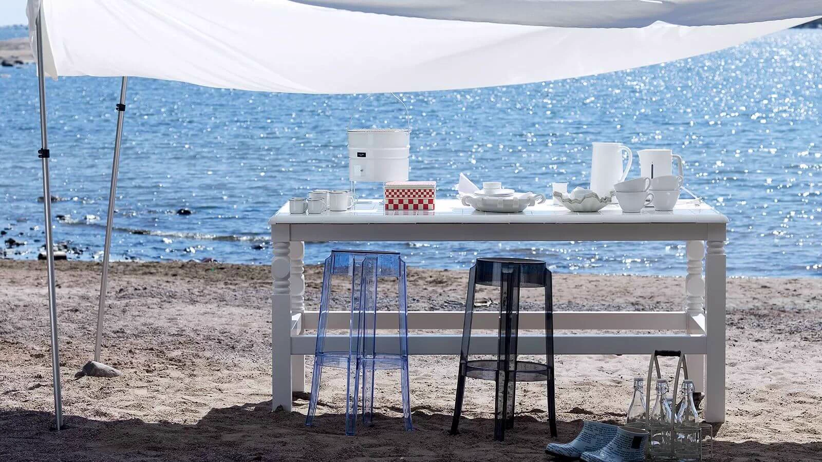Барный стул Charles Ghost CRYSTAL — Kartell, фото 2