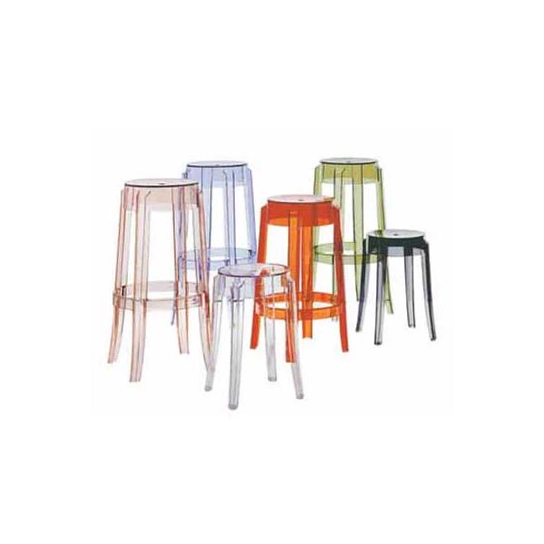 Барный стул Charles Ghost CRYSTAL — Kartell