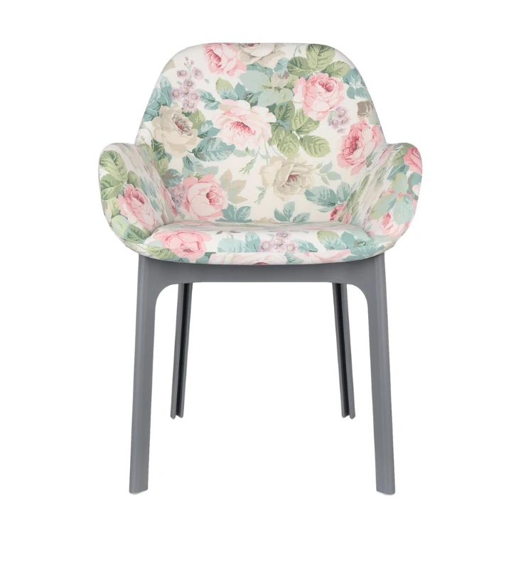 Современный дизайн Стул Clap Flowers с подлокотниками — Kartell, фото 3