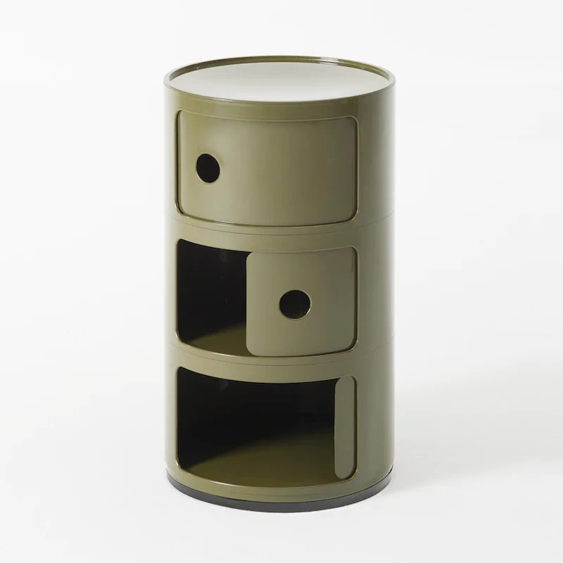 Прикроватная тумбочка Componibili Bio Verde — Kartell, пластик, фото 3