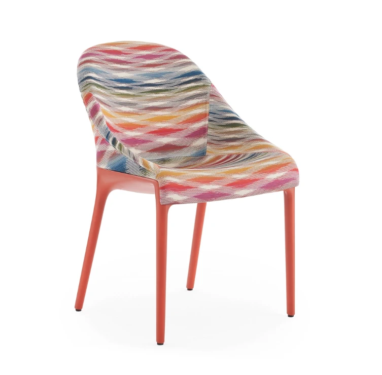 Современный дизайн Стул Eleganza ela missoni — Kartell, ткань, фото 2