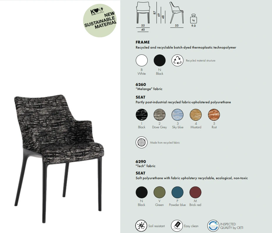 Стул Eleganza Nia — Kartell, фото 3
