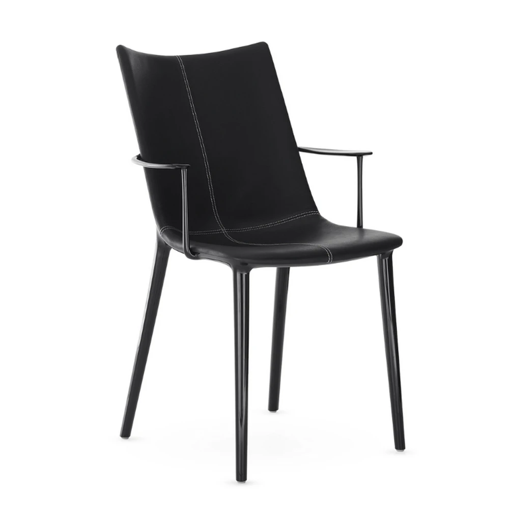 Стул H.h.h. eco-friendly texture — Kartell, кожа