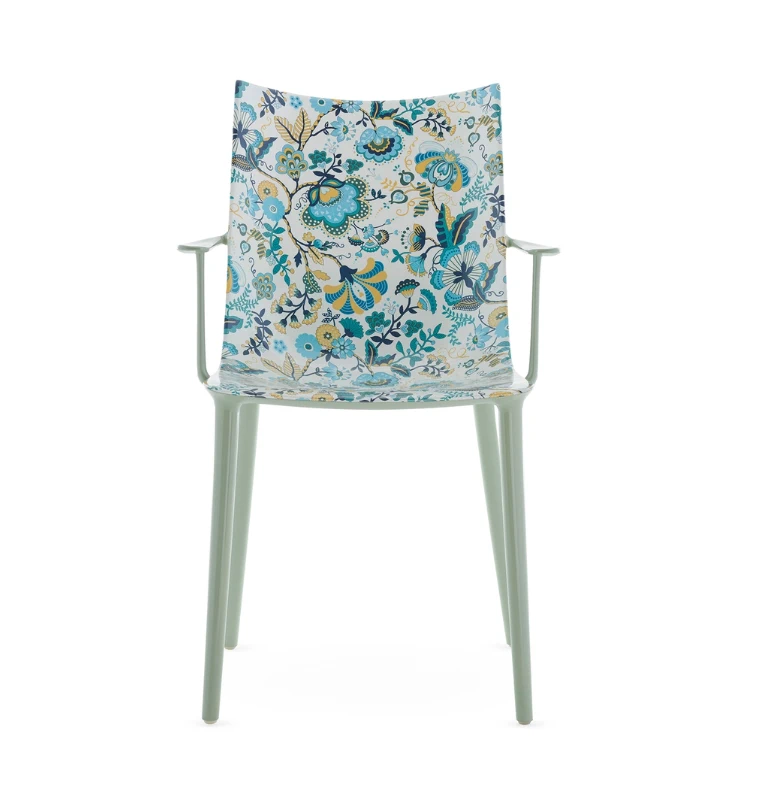 Современный дизайн Стул H.h.h. graphic impression — Kartell, кожа, фото 2