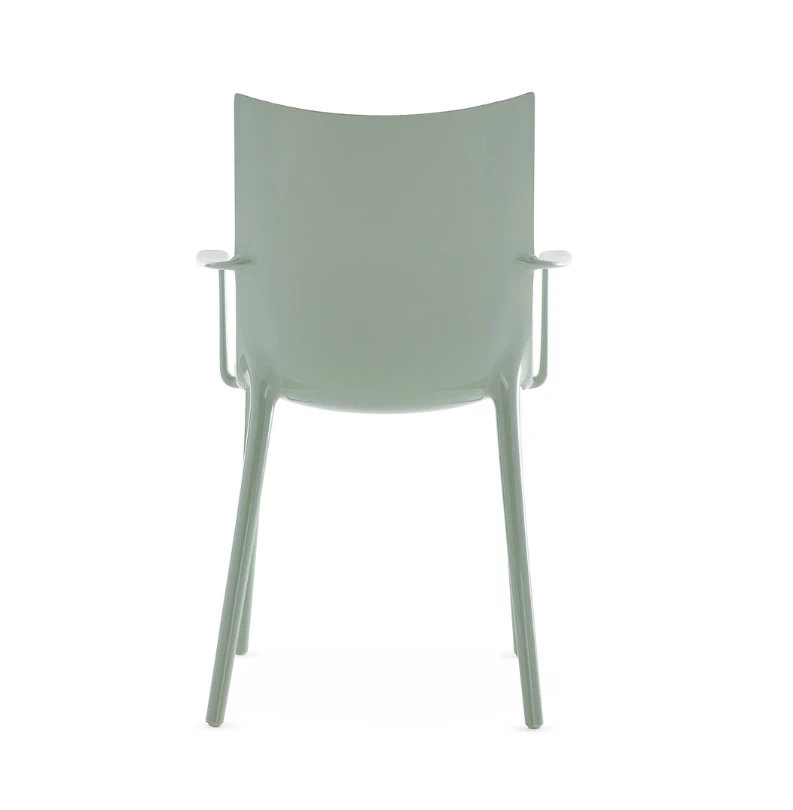 Современный дизайн Стул H.h.h. graphic impression — Kartell, кожа, фото 3