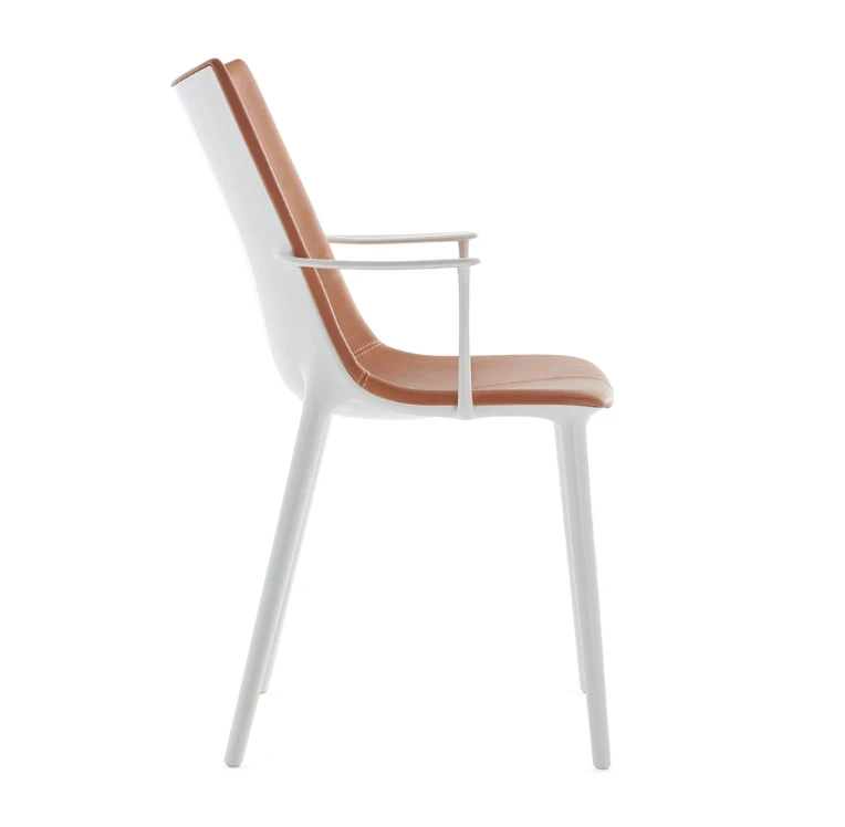 Современный дизайн Стул H.h.h. leather — Kartell, кожа, фото 3