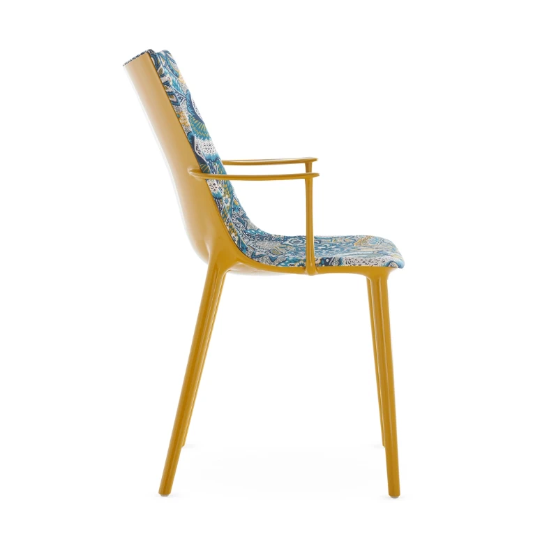 Современный дизайн Стул H.h.h. upholstered fabric — Kartell, кожа, фото 2