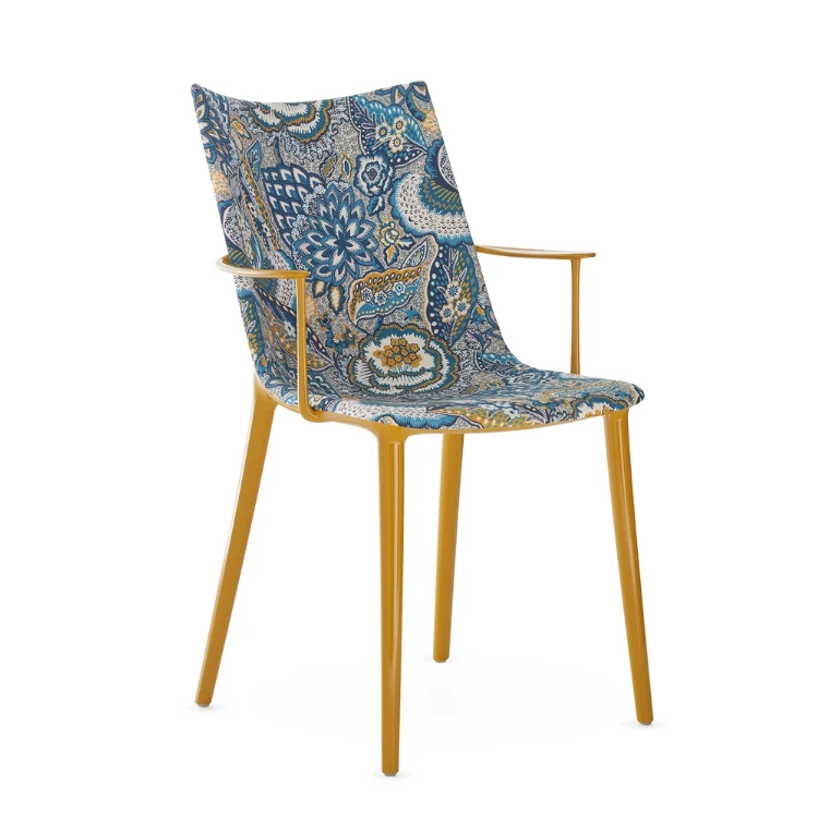 Современный дизайн Стул H.h.h. upholstered fabric — Kartell, кожа, фото 3