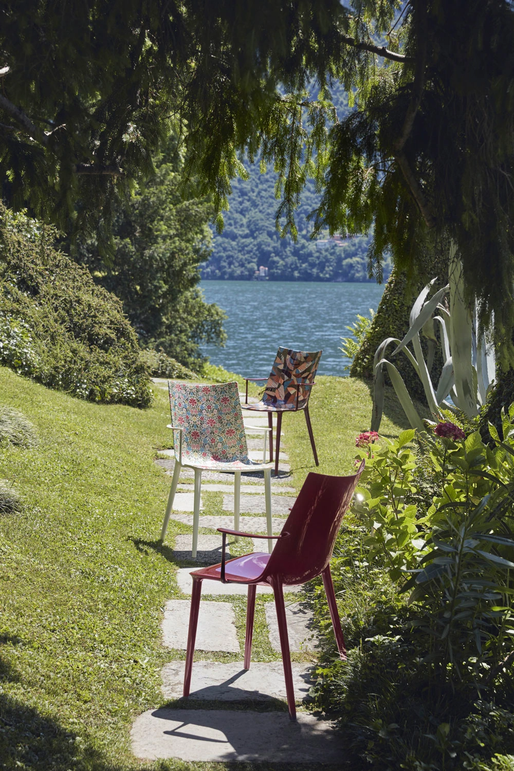 Современный дизайн Стул H.h.h. — Kartell, кожа, фото 6