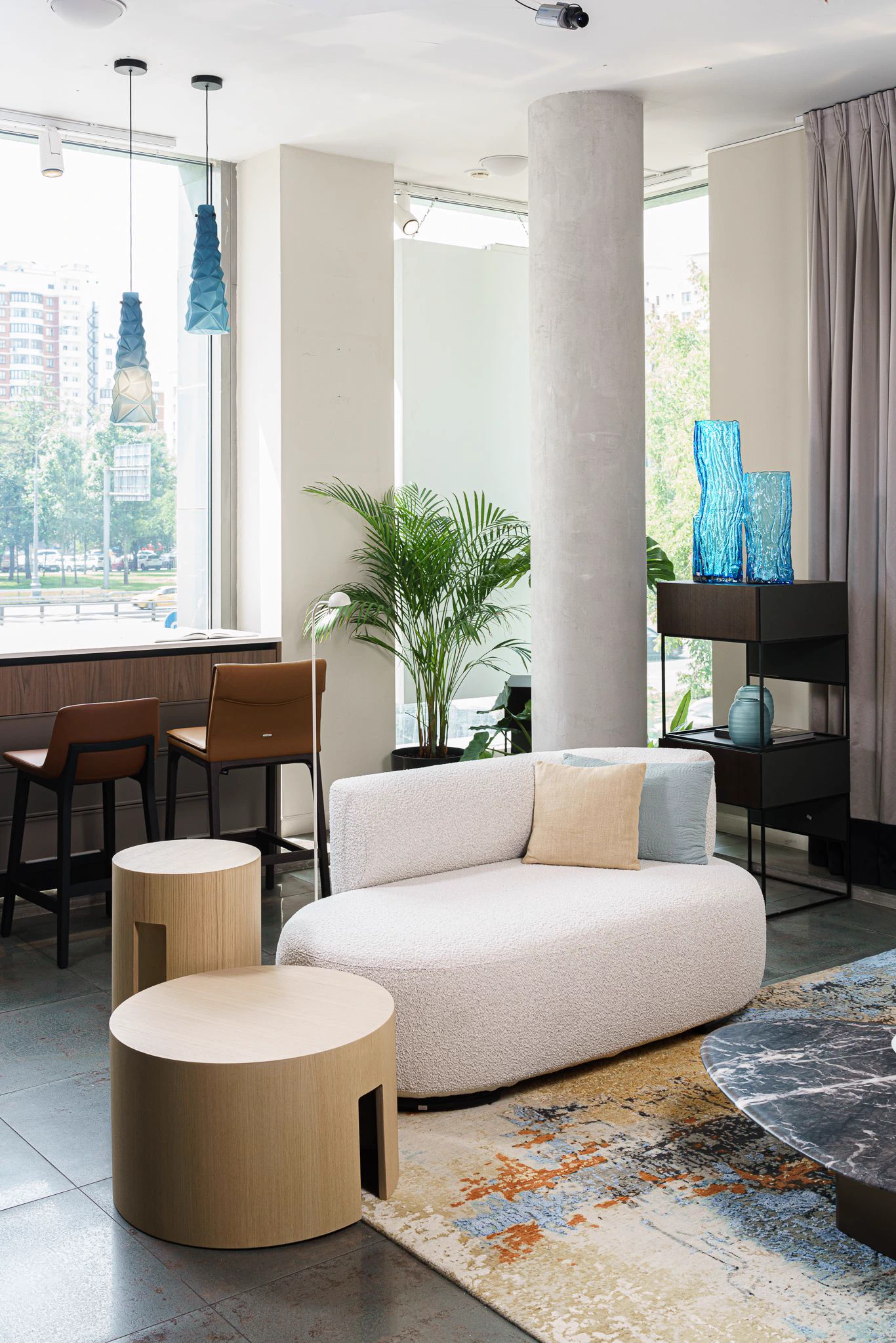 Кушетка K-Wait — Kartell, ткань, фото 4