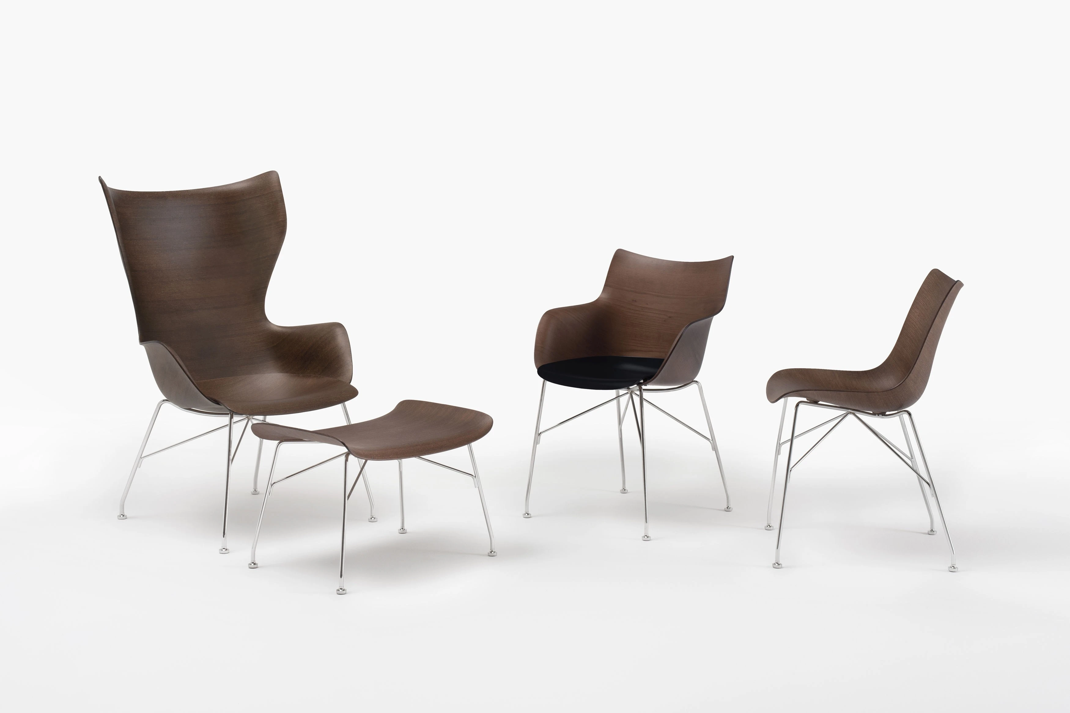 Кресло K/WOOD — Kartell, дерево, фото 2
