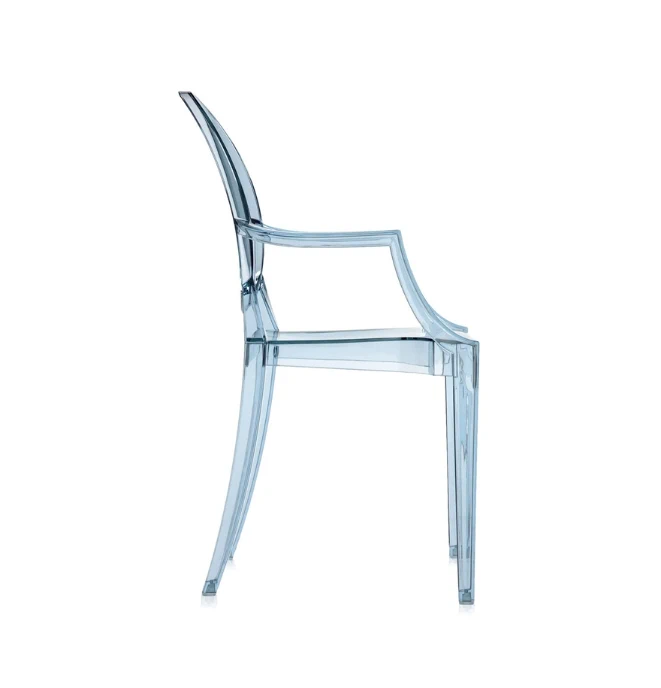 Современный дизайн Стул Loulou Ghost Azzurro — Kartell, фото 3