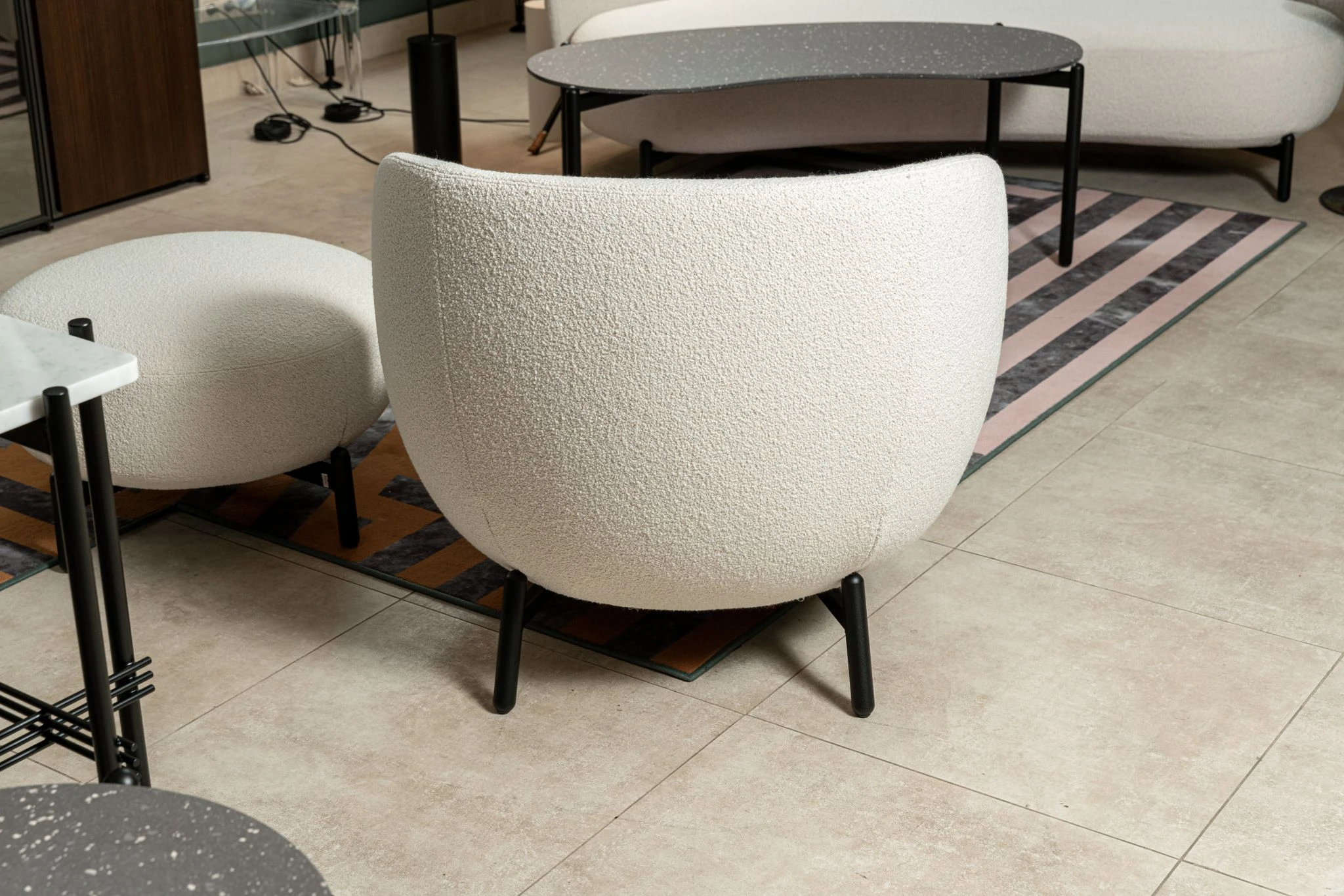 Современный дизайн Кресло Lunam Orsetto — Kartell, текстиль, фото 3