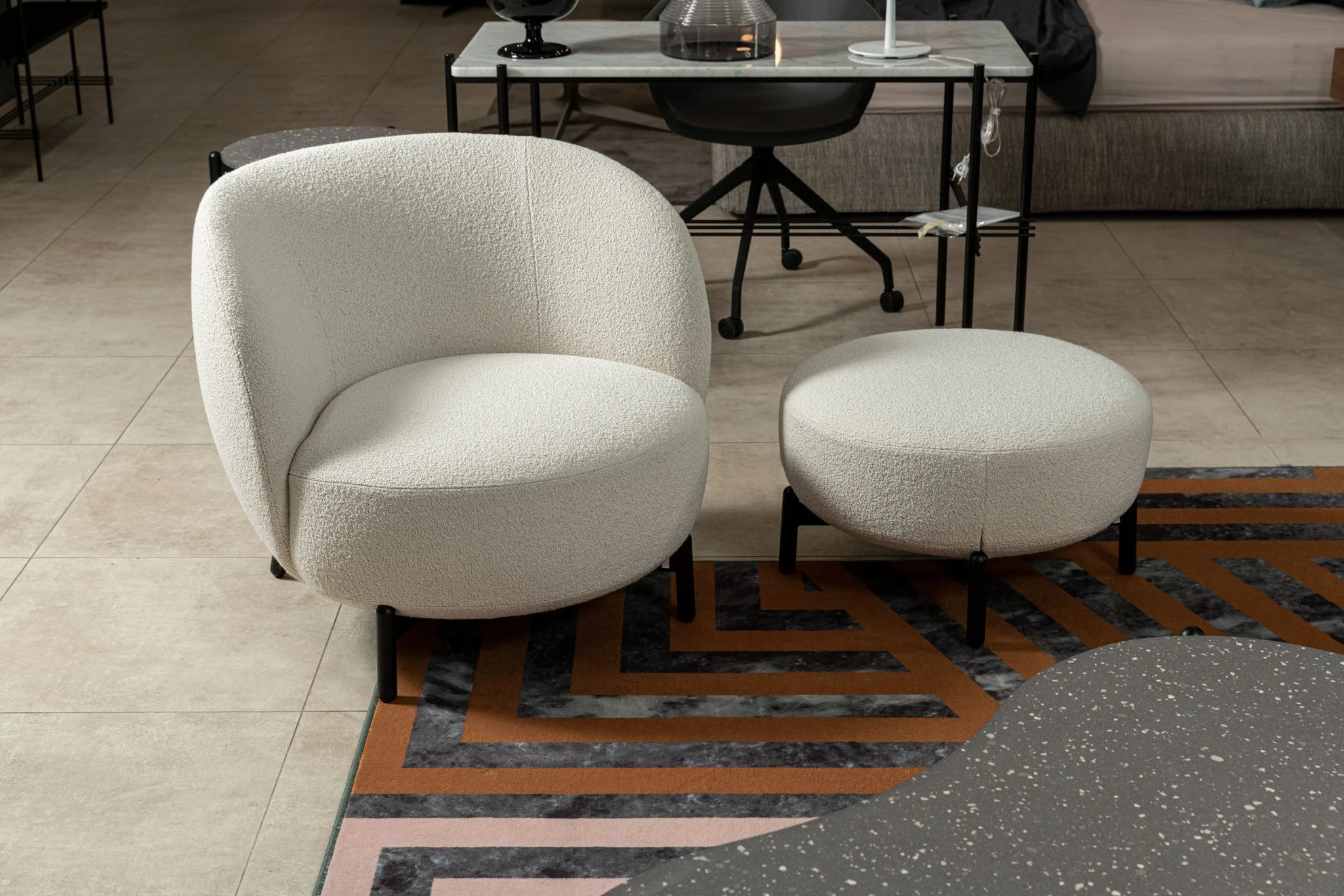Современный дизайн Кресло Lunam Orsetto — Kartell, текстиль, фото 5