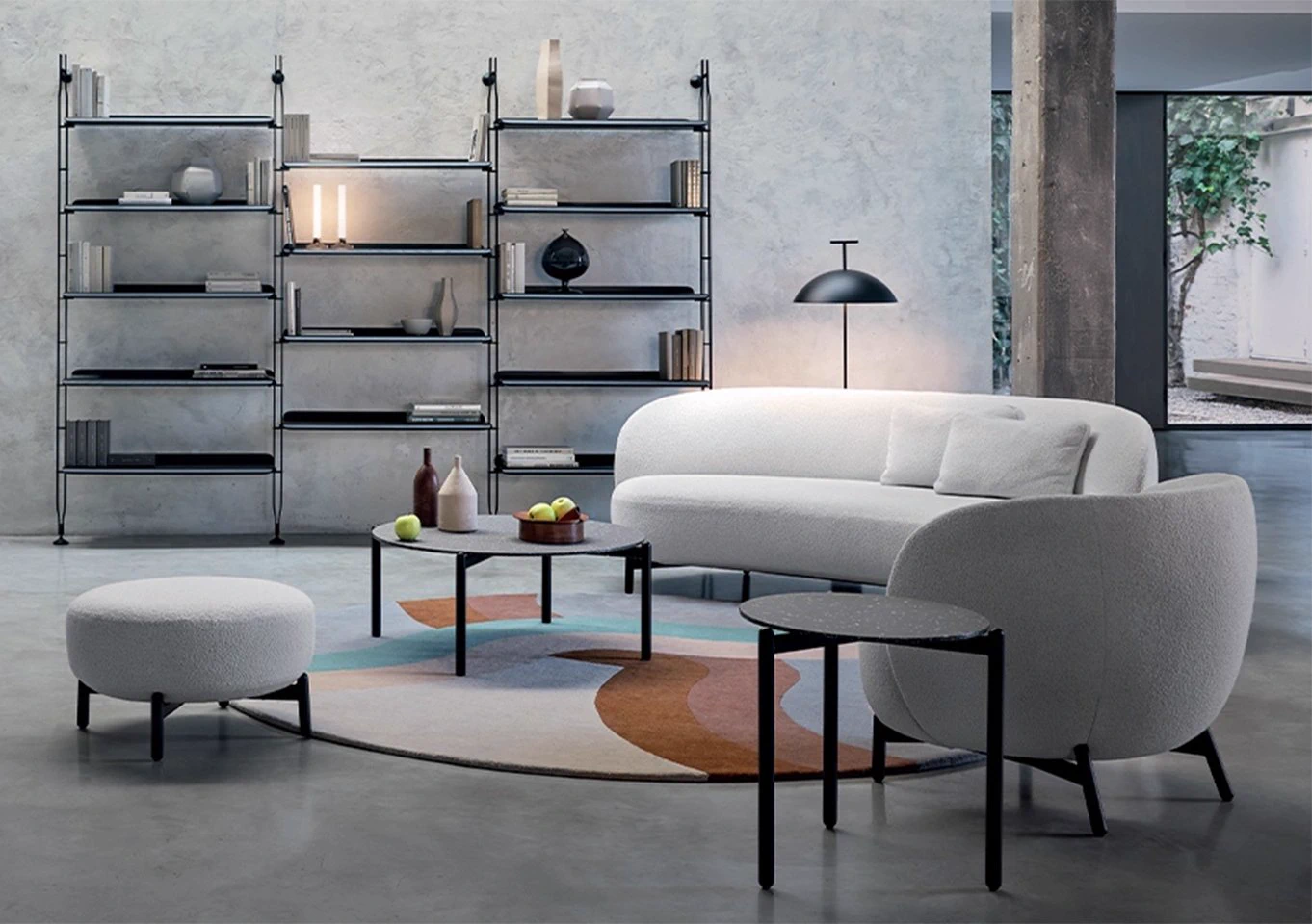 Пуф Lunam — Kartell, текстиль, фото 2