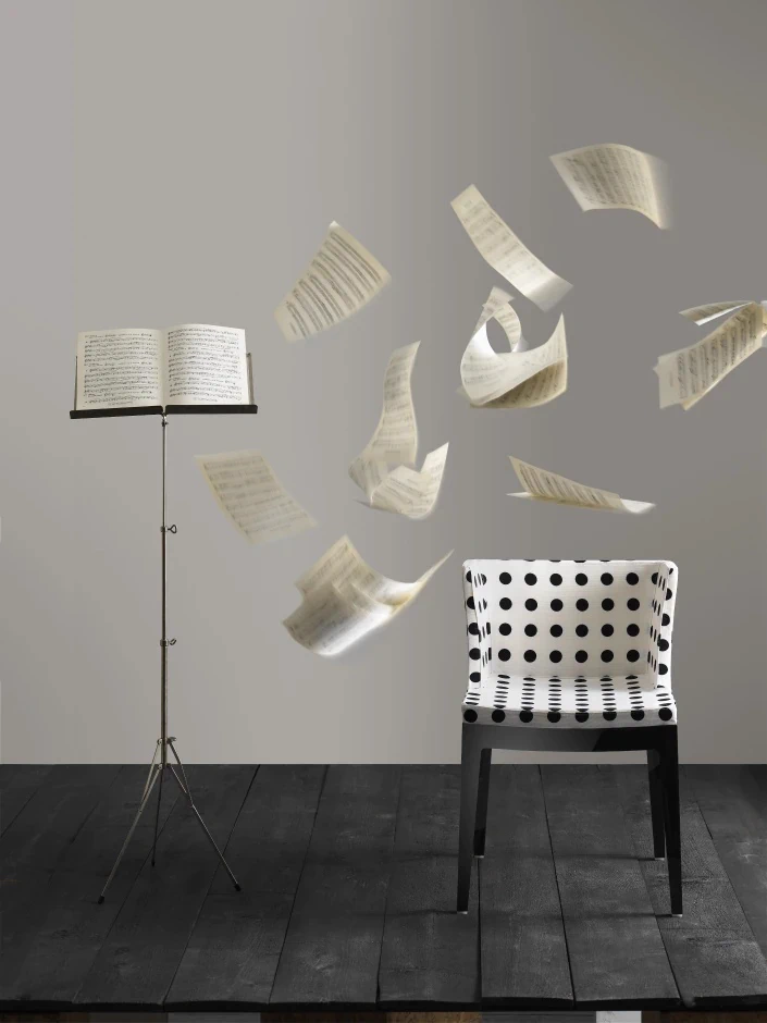 Стул Mademoiselle — Kartell, текстиль, фото 6