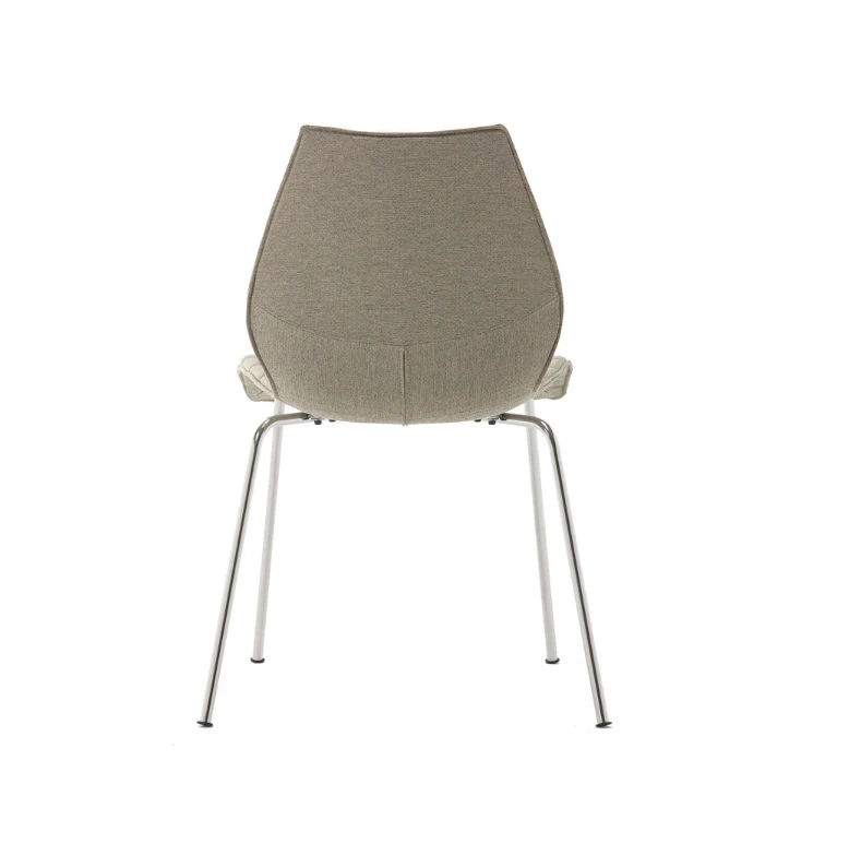 Каркас и наполнение: металл. Современный дизайн Стул Maui soft noma — Kartell, металл, фото 2