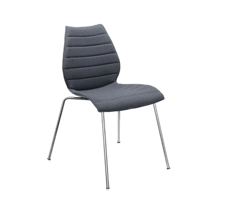 Каркас и наполнение: металл. Современный дизайн Стул Maui soft Trevira — Kartell, металл, фото 6