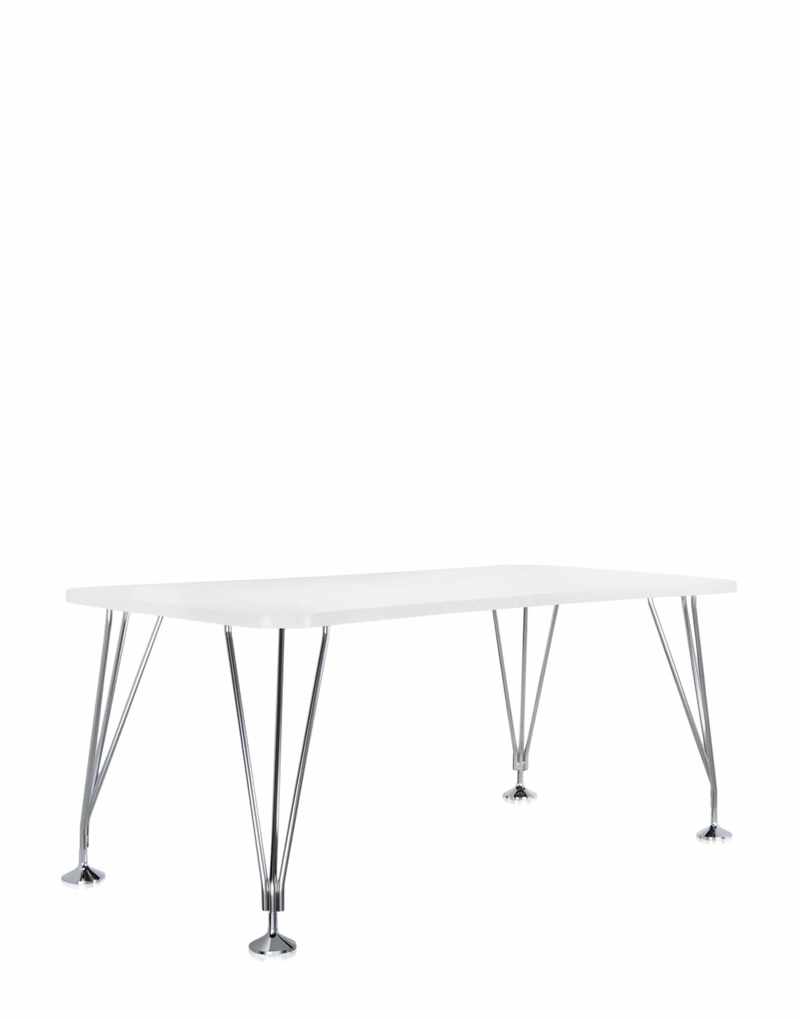 Каркас и наполнение: металл. Современный дизайн Стол Max — Kartell, металл, фото 2