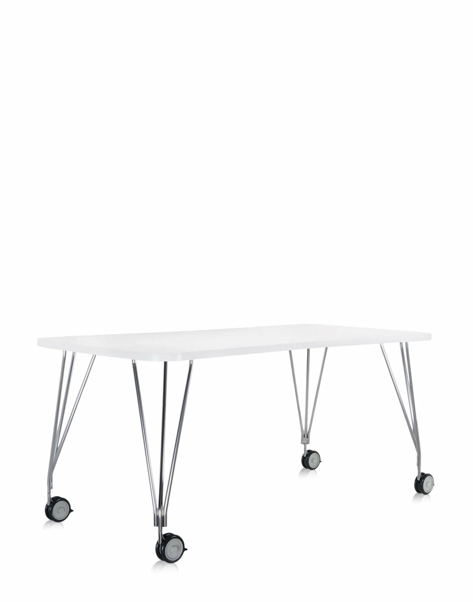 Каркас и наполнение: металл. Современный дизайн Стол Max — Kartell, металл, фото 6