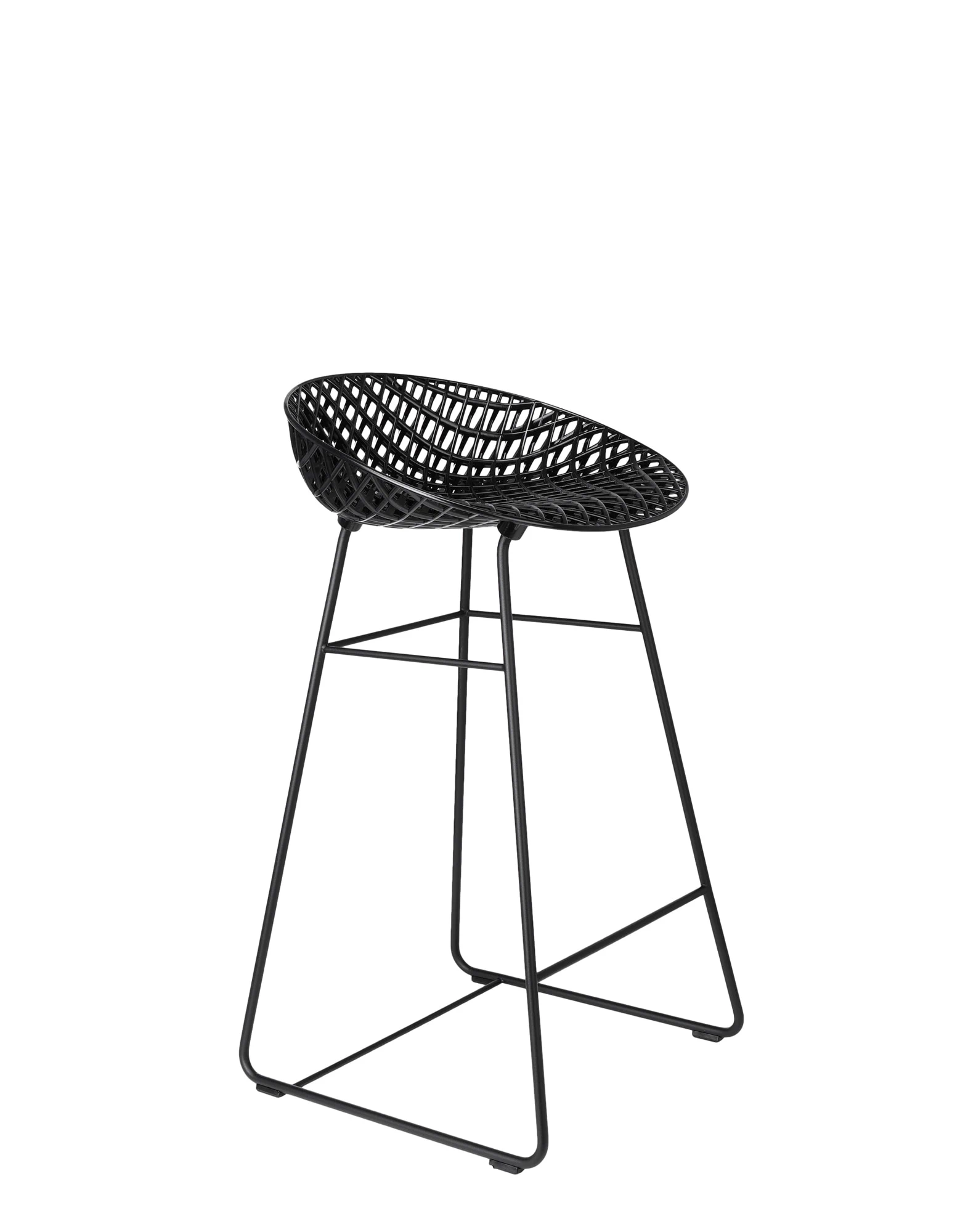 Барный стул Smatrik Stool — Kartell, металл, фото 5