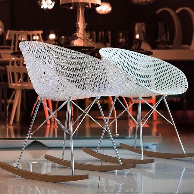 Кресло-качалка Smatrik — Kartell, дерево, фото 2