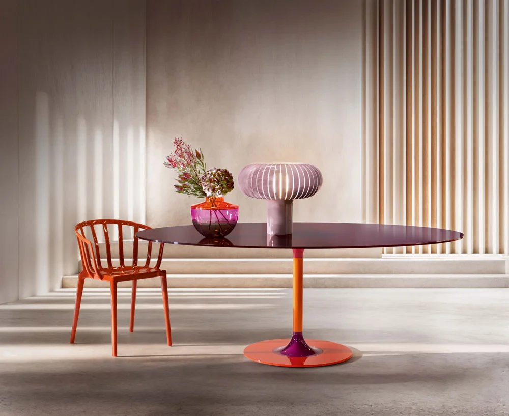 Стол Thierry xxl oval — Kartell, стекло, фото 3