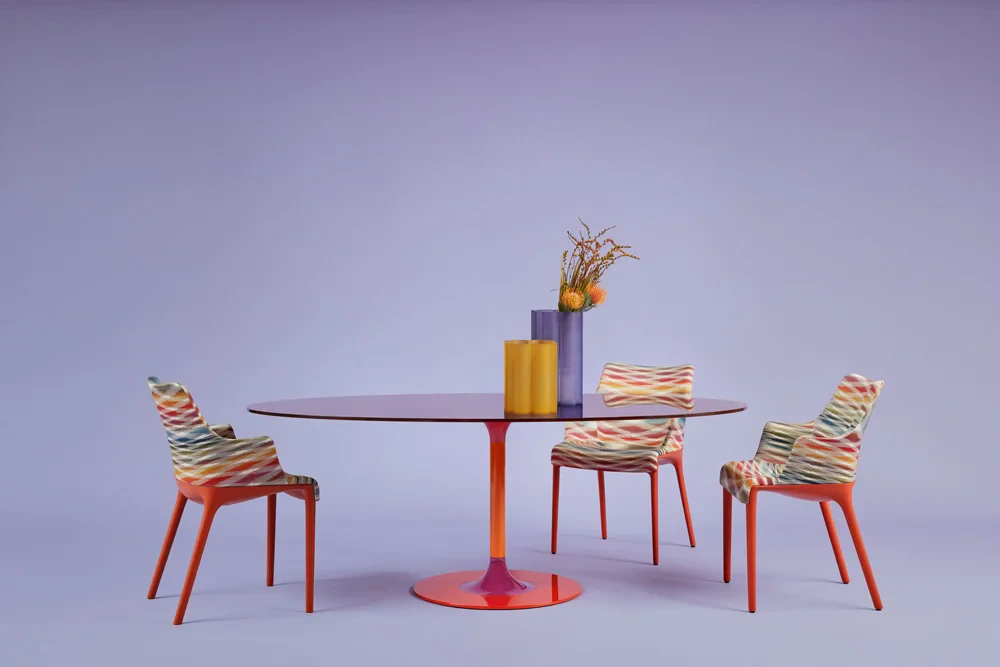 Стол Thierry xxl oval — Kartell, стекло, фото 4