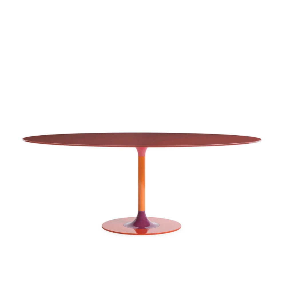 Стол Thierry xxl oval — Kartell, стекло