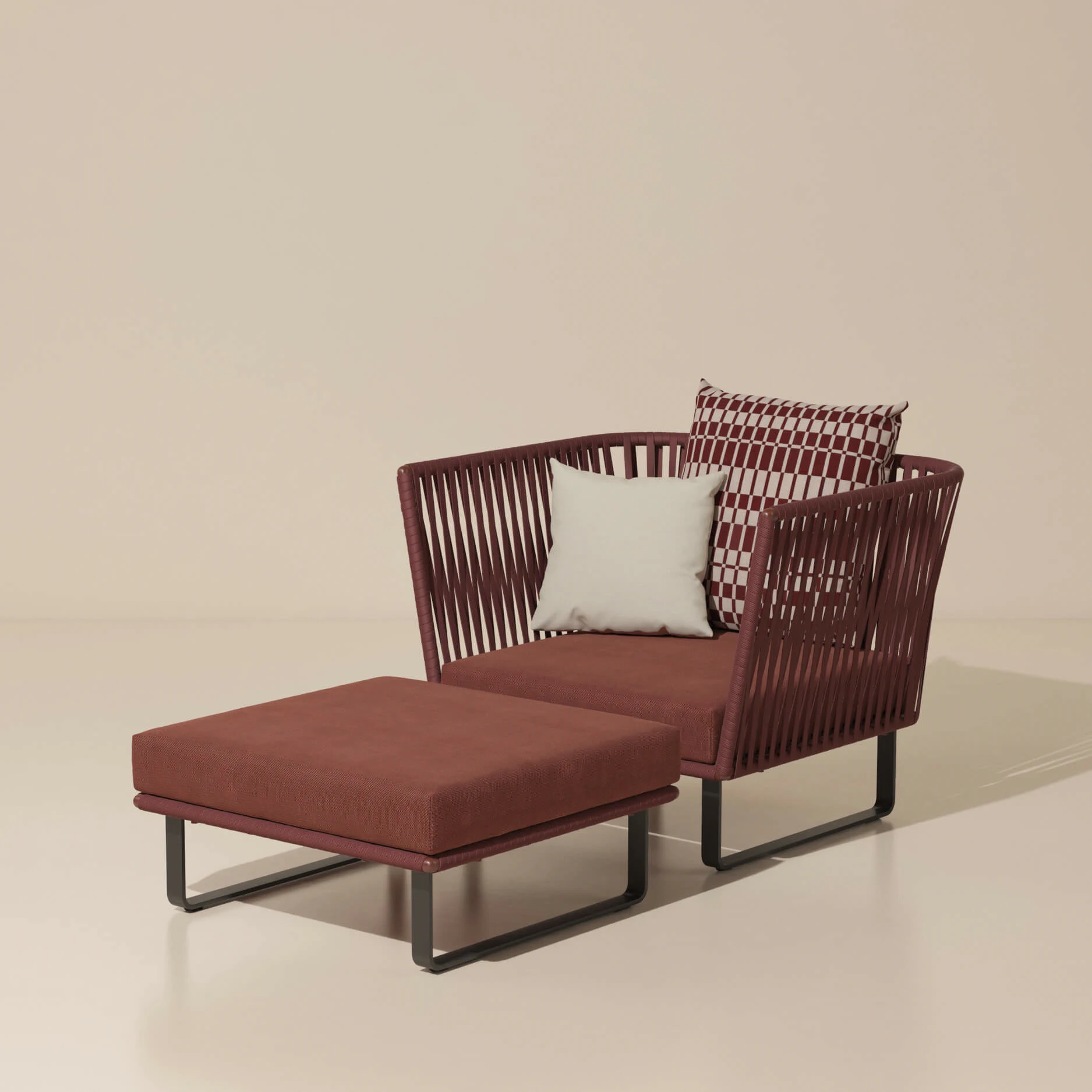Банкетка Bitta Stool L — Kettal, фото 3