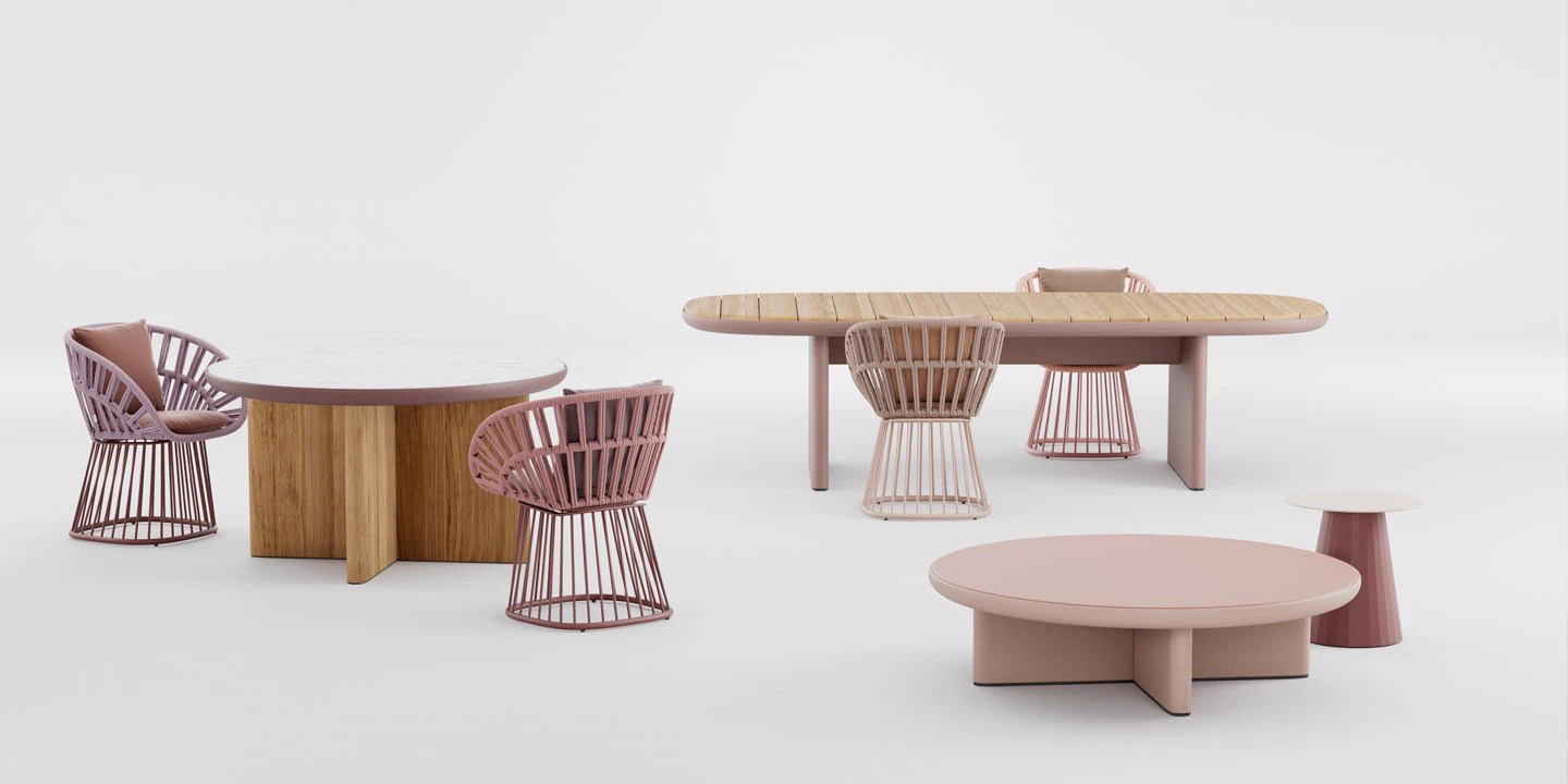 Стол Cala Dining Table 180 — Kettal, камень, фото 4
