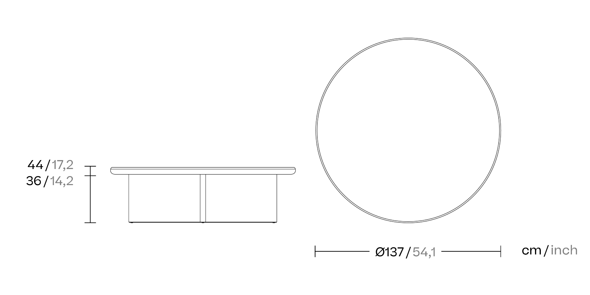Банкетка Cala Pouf 135 — Kettal, фото 2
