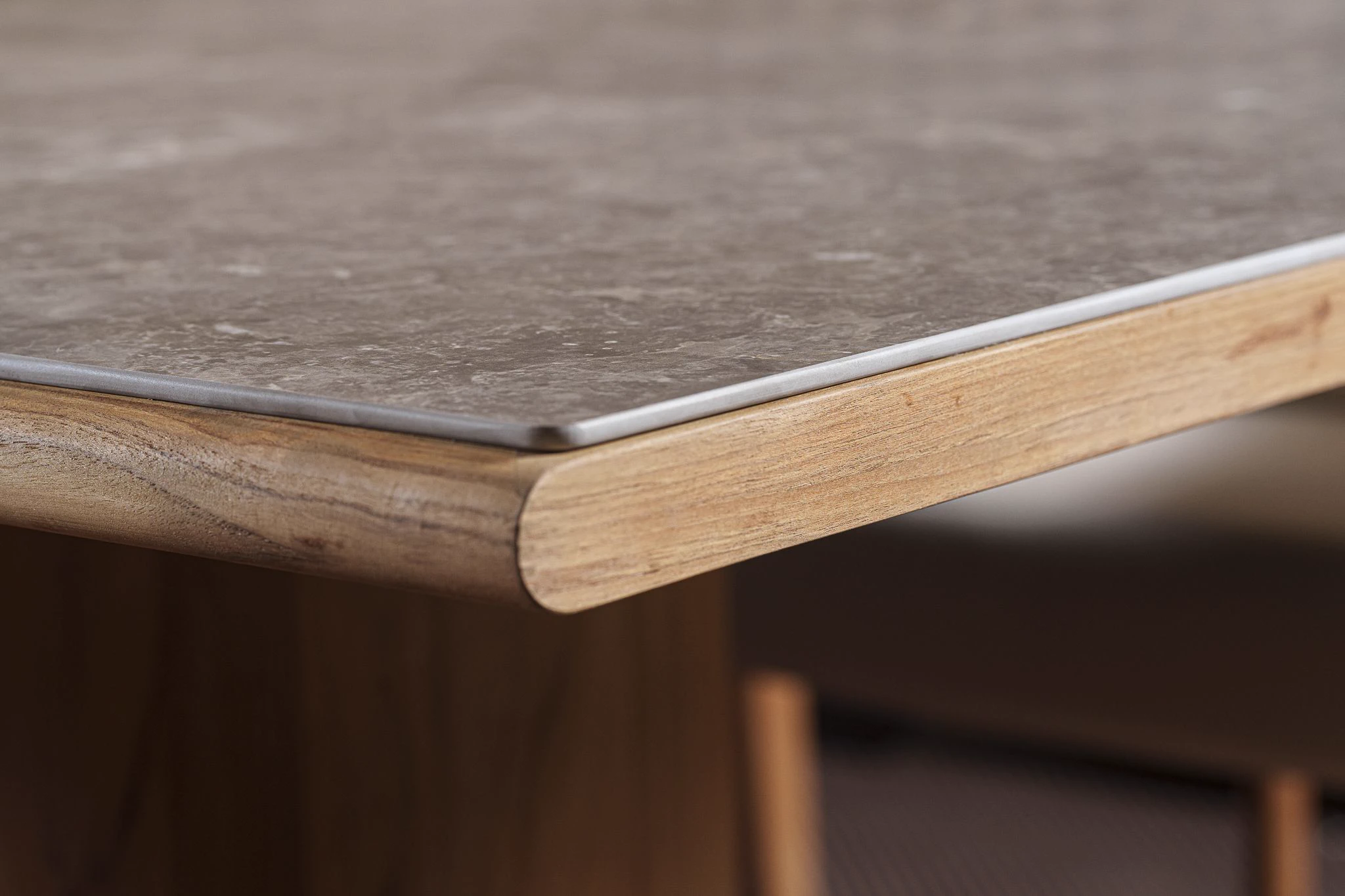 Стол Giro Dining table 220x108 — Kettal, керамика, фото 6