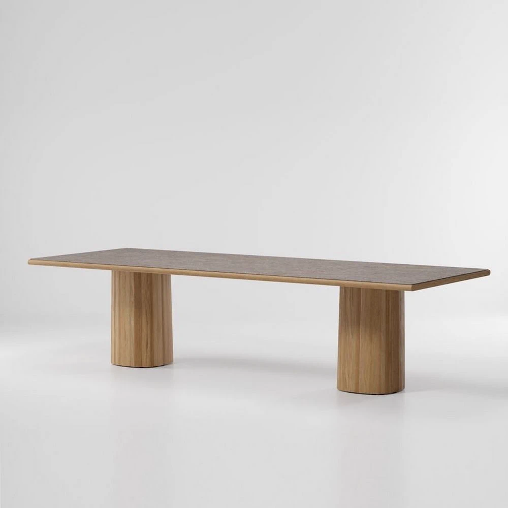 Стол Giro Dining table 290x108 — Kettal, керамика