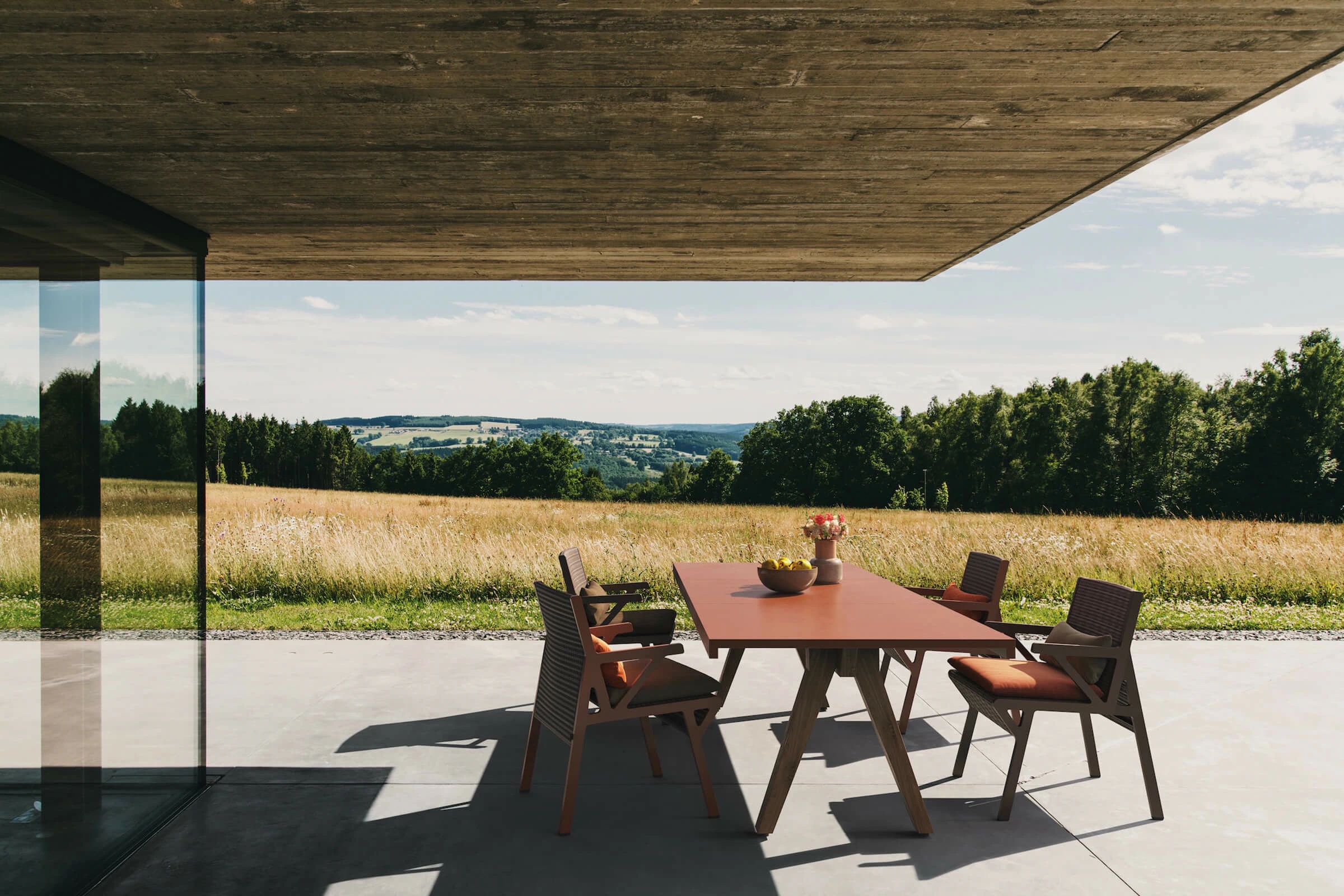 Стол Maia Dining Table 8 Guests 210 Aluminium Legs — Kettal, фото 2