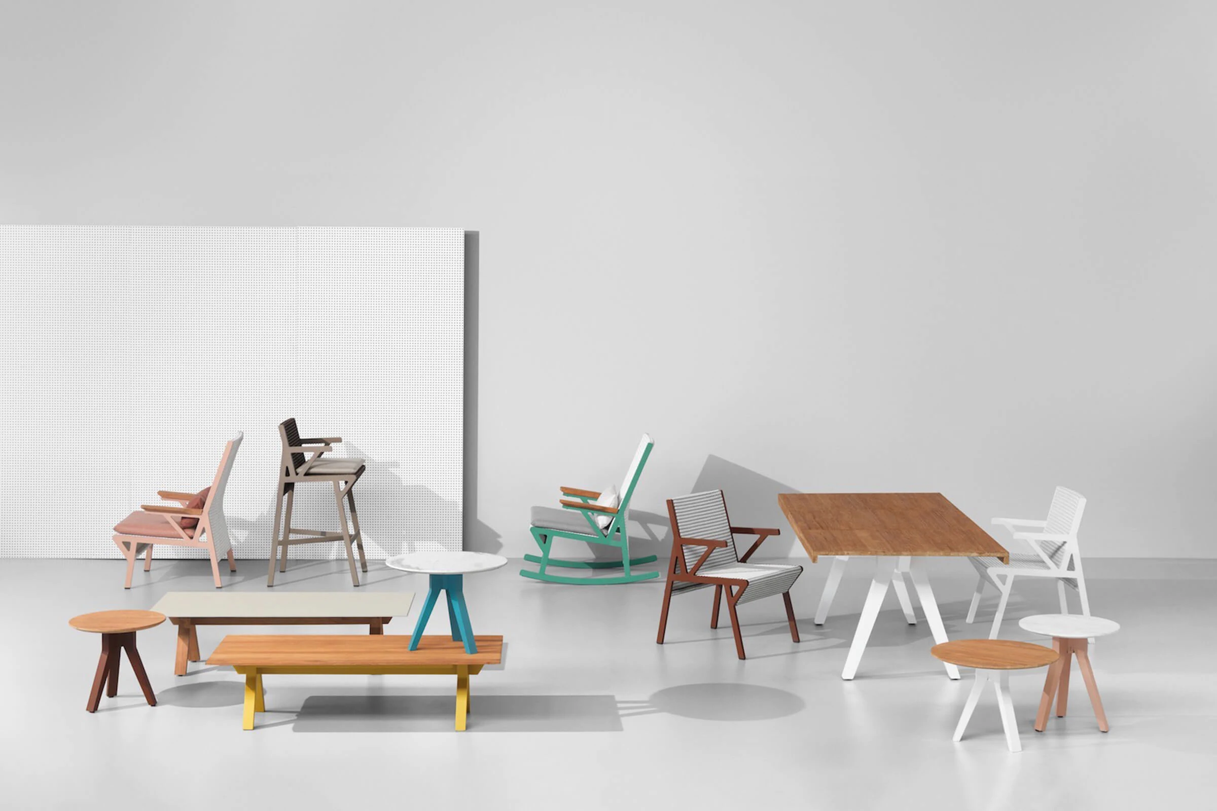 Стол Maia Dining Table 8 Guests 210 Teak Legs — Kettal, фото 4