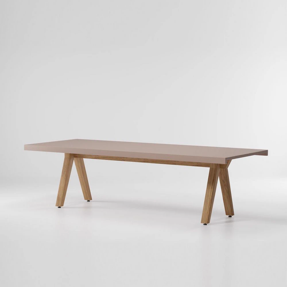Стол Maia Dining Table Top 10 Guests Teak Legs — Kettal