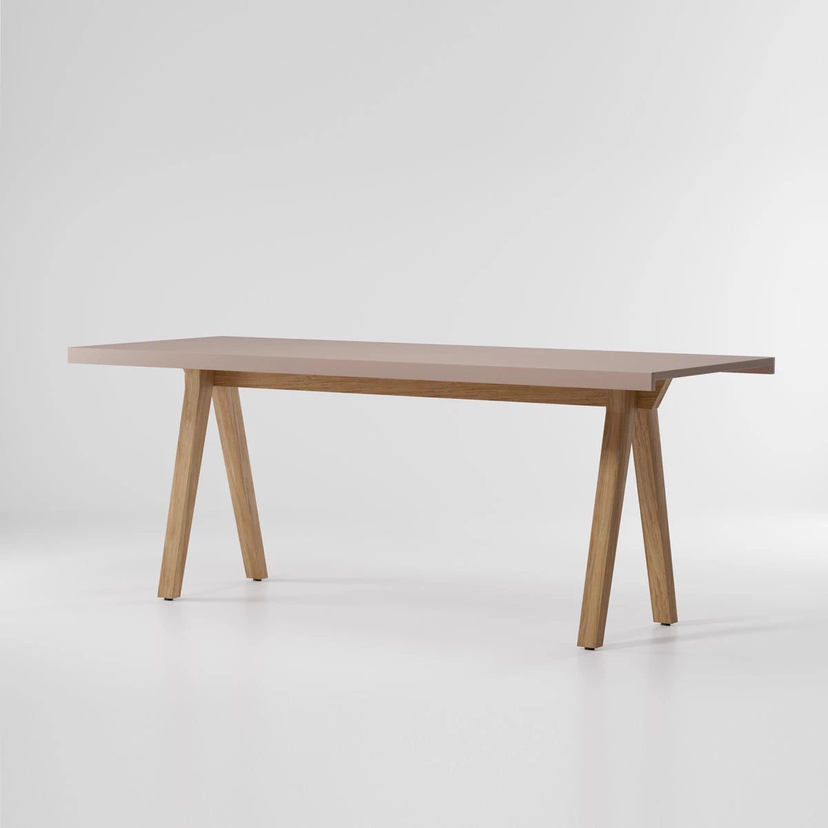 Современный дизайн Стол Maia High Table 10 Guests Teak Legs — Kettal, фото 2