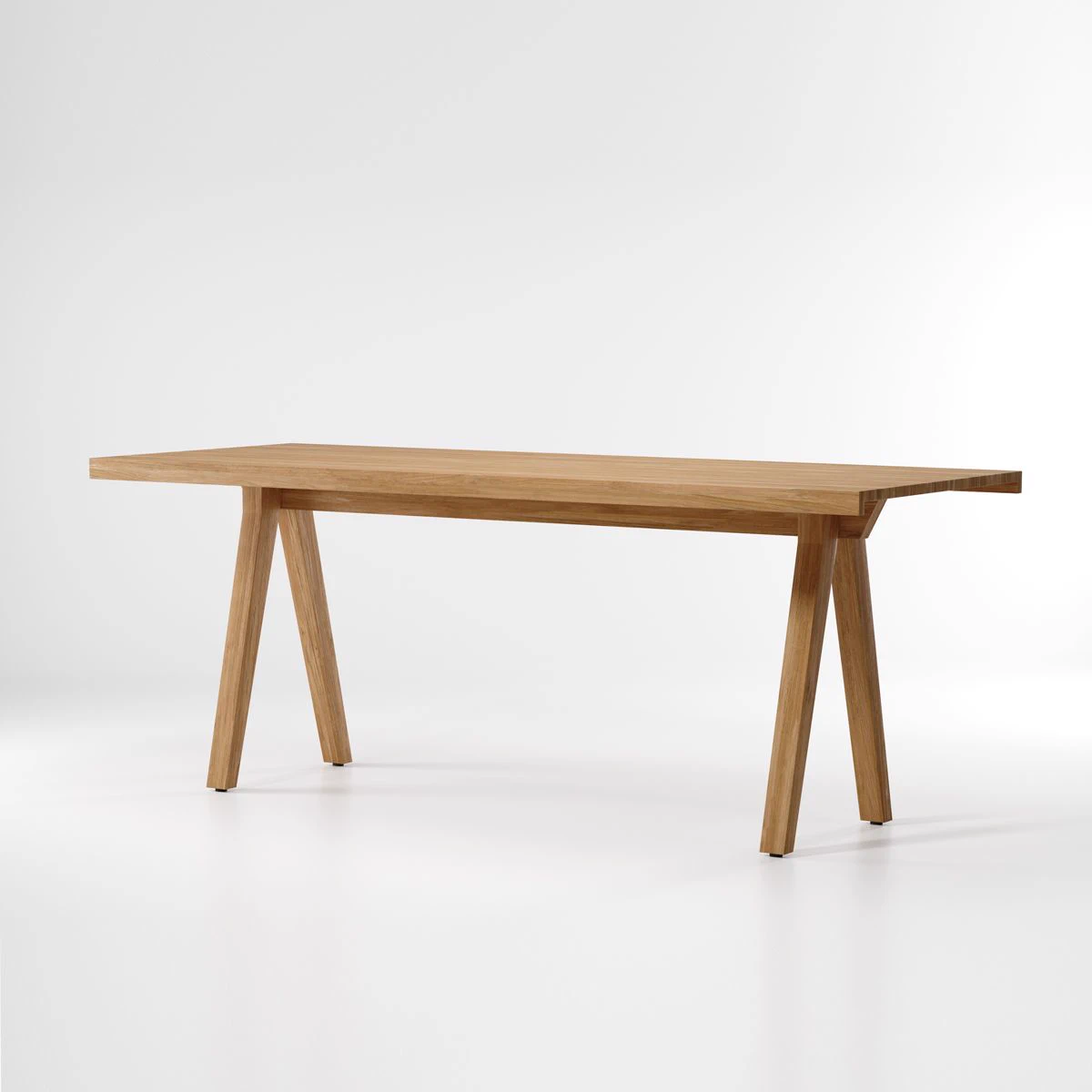 Современный дизайн Стол Maia High Table 10 Guests Teak Legs — Kettal, фото 3
