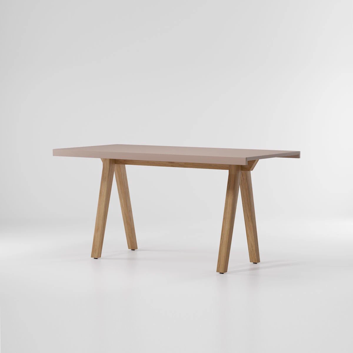 Современный дизайн Стол Maia High Table 8 Guests 210 Teak Legs — Kettal, фото 2