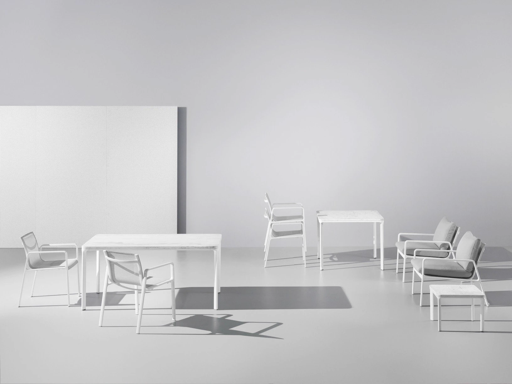 Современный дизайн Стол Park Life Dining Table 160 x 94 6 Guests — Kettal, мрамор, фото 3