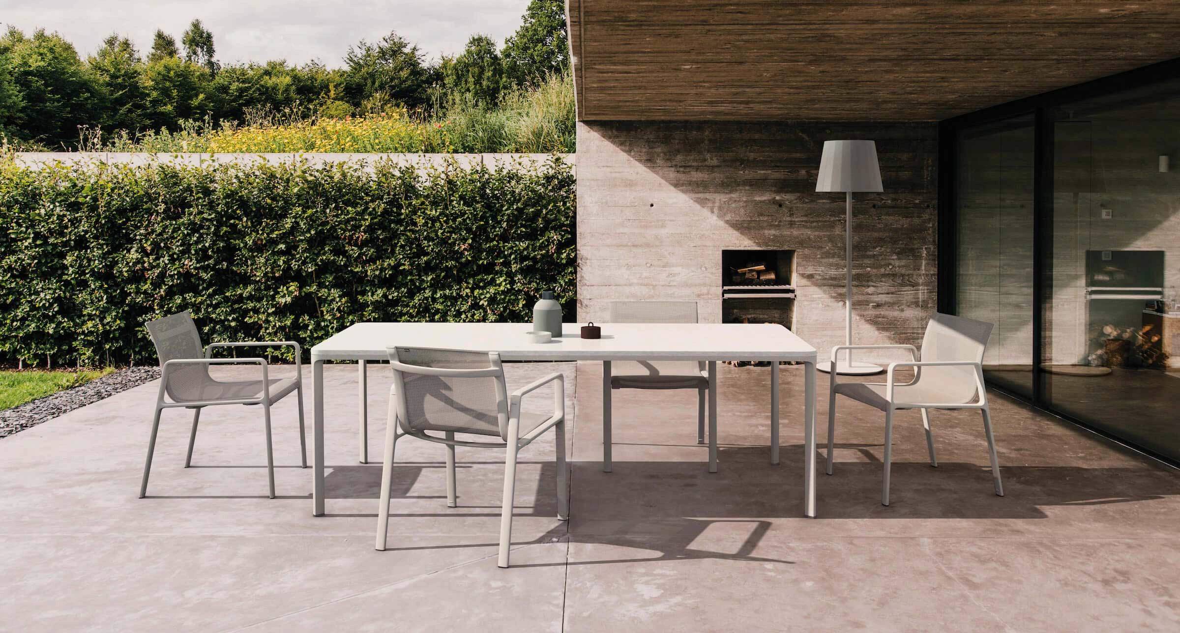 Современный дизайн Стол Park Life Low Dining Table 220 x 94 8 Guests — Kettal, мрамор, фото 3