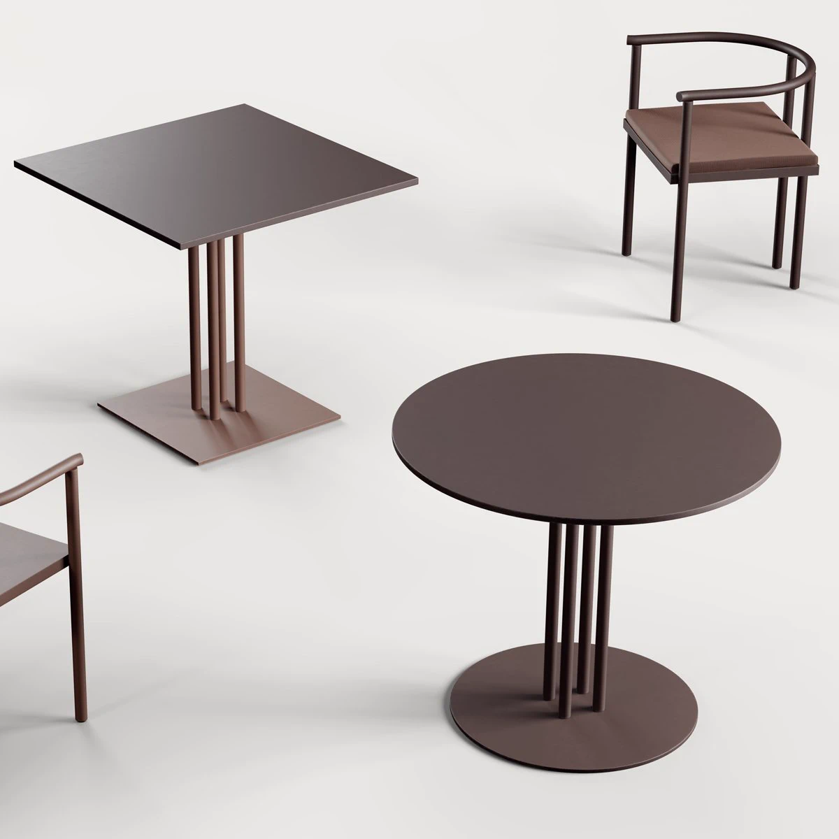 Стол Ringer Dining table Square base — Kettal, фото 3
